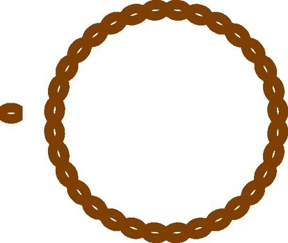 Green Circle Border Clip Art