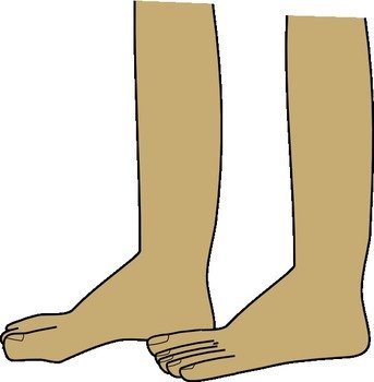 2 Feet Clip Art