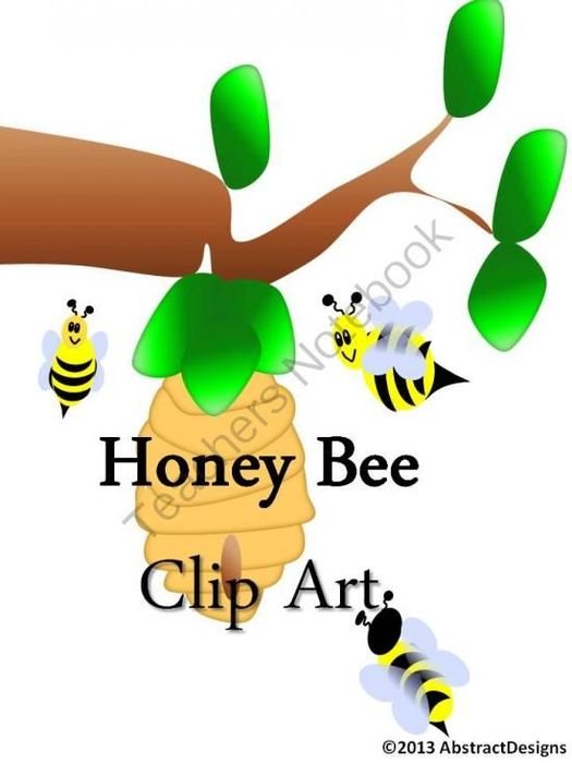 Honey Bee Clip Art N39