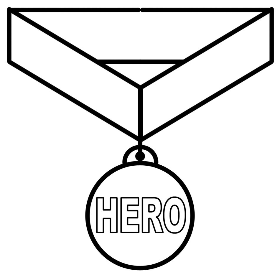 hero as a picture for a clipart