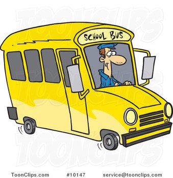 School Bus Driver Cartoons N3