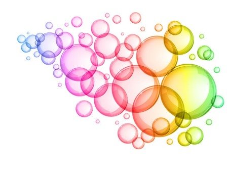 Colorful Bubbles Clip Art N3