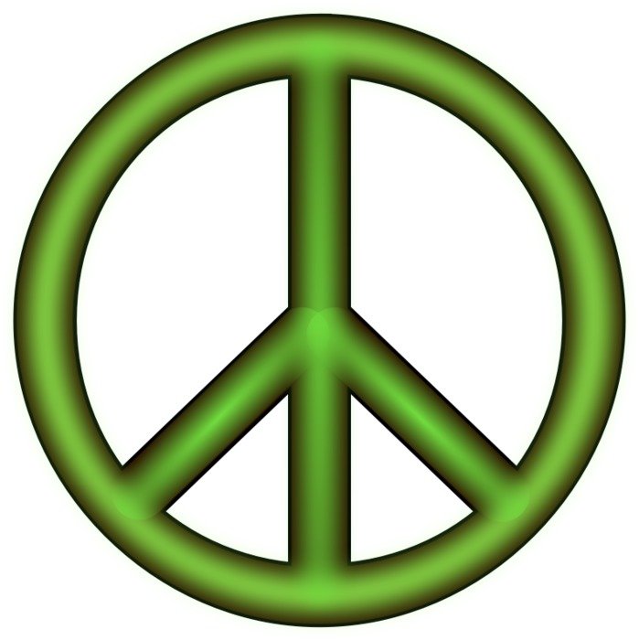 3D Peace Sign