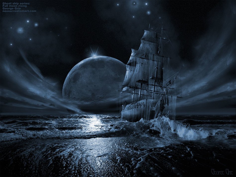 Ghost Ship as a picture for a clipart