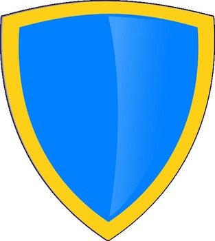 Gold Shield Clip Art N4