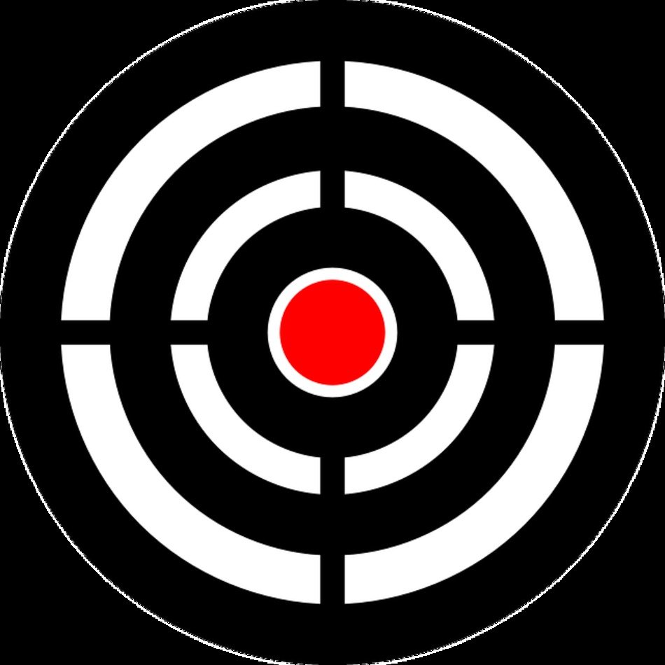 Gun Target Clip Art N6