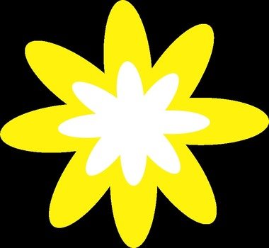 Flower Burst Clip Art N2