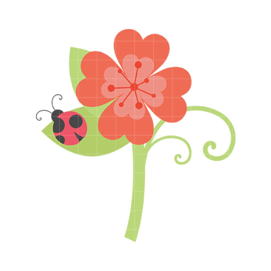 Pink Flowers Clip Art N41