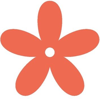 Coral Flower Clip Art N2