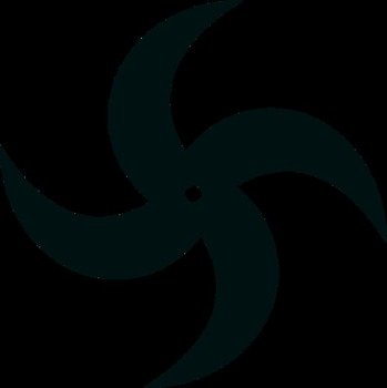 Ninja Star Clip Art N6