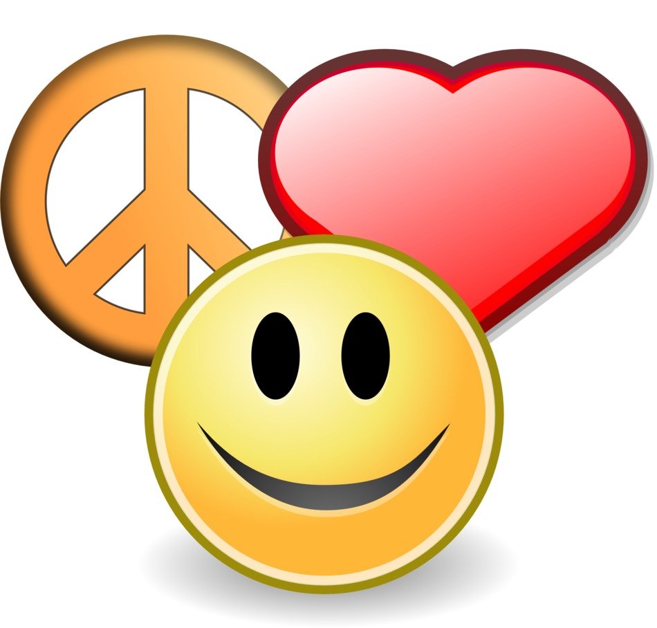 Peace And Love Clip Art N4