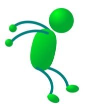 Stick Figure Man Clip Art N13