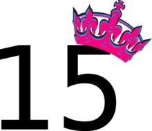 Number 15 Clip Art N6