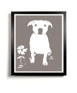 Pit Bull Silhouette Clip Art N2