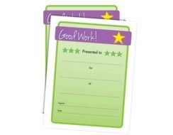 Good Work Certificate Template