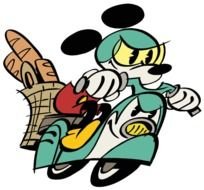 Mickey Mouse Cartoon Shorts N3
