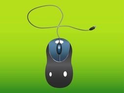 Mouse as a picture for clipart