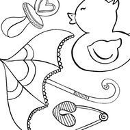 Baby Shower Clip Art N42