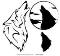 Howling Wolf Vector N2