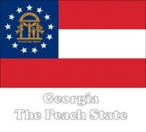 Current Georgia State Flag