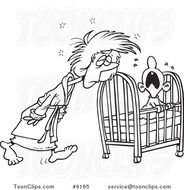 Tired Mom Clip Art N4