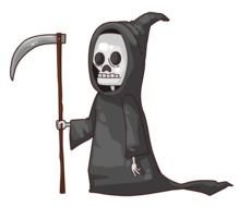 Grim Reaper Clip Art N9