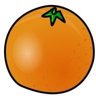 Orange Clip Art N31