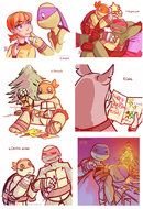 TMNT 2012 Leo And April Fan Fiction drawing