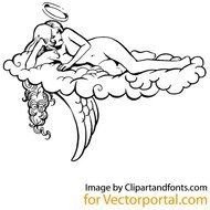 Angel Vector Art