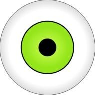 Blue Eyes Clip Art N15