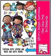 Autism Awareness Month Clip Art Free