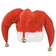 red jester hat with bells