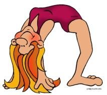 Tumbling Gymnastics Clip Art N3