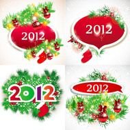 Ä°llustration of New Year Vector Frames