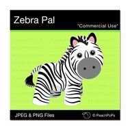 Cute Zebra Clip Art N4