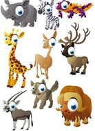 clipart of the animals