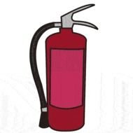 Fire Extinguisher Sign Clip Art