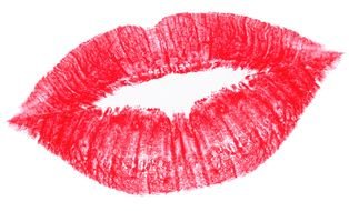 Clip Art of the red lips