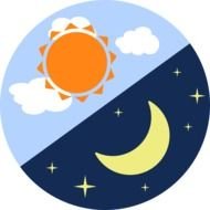 Day And Night By Libberry drawing