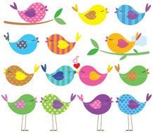 Cute Baby Bird Clip Art N3