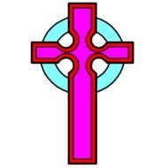 Lutheran Cross Clip Art drawing