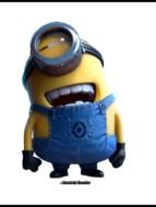 Clipart of the laughing Minion