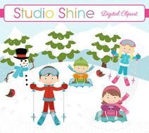 Cute Snow Clip Art N2