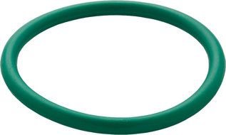 green rubber hoop