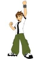 Ben 10 on a white background