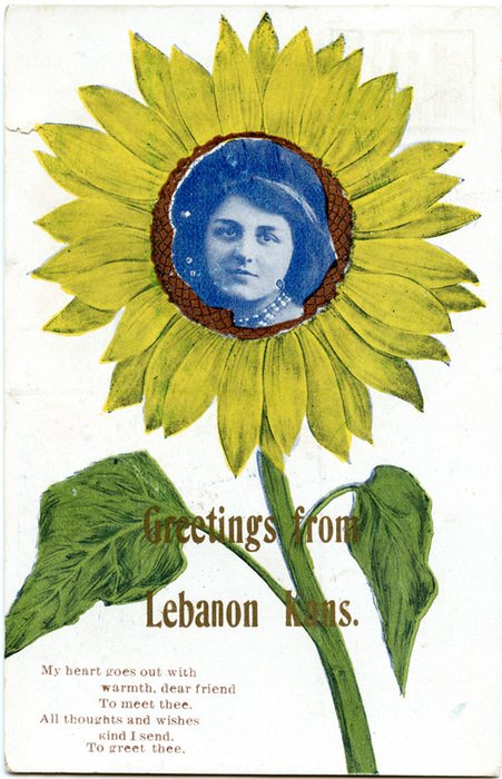 Victorian Face Clip Art