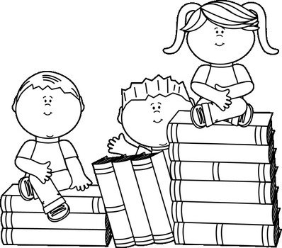 Book Clip Art Black And White N6