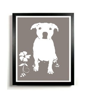 Pit Bull Silhouette Clip Art N2