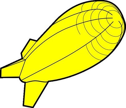 Yellow Balloon Clip Art N8