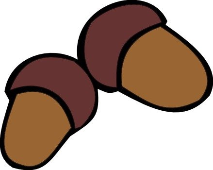 Acorn Cartoon Clip Art N2